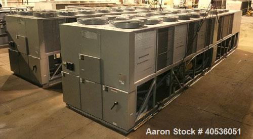 Used-Trane Air Cooled Screw Chiller, Model RTAC300.  Less than 6,000 hours.