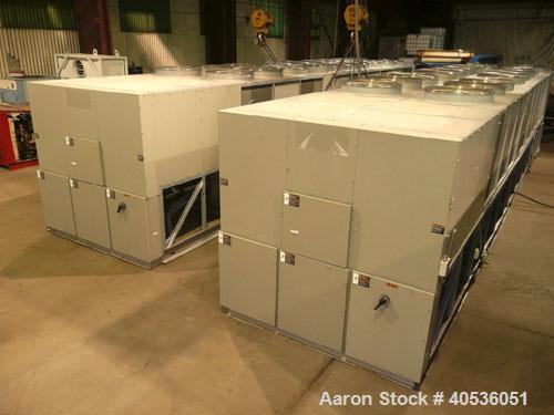 Used-Trane Air Cooled Screw Chiller, Model RTAC300.  Less than 6,000 hours.