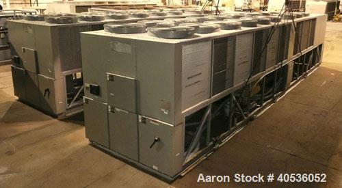 Used-Trane Air Cooled Screw Chiller, Model RTAC300.  Less than 6,000 hours.