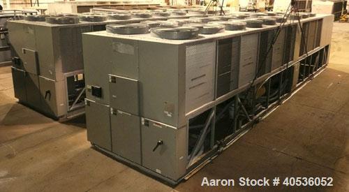 Used Trane Air Cooled Screw Chiller, Model RTAC300.  Less than 6,000 hours.