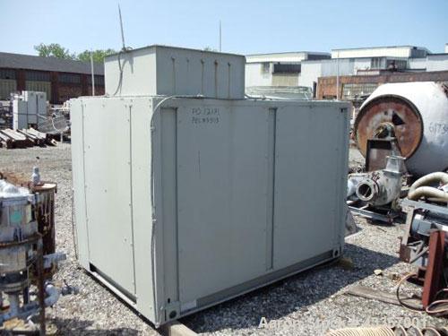 Used Trane Chiller, 20 Ton, Model CGADC204ADA1FTWHR. Air cooled, 460 volt, R-22 refrigerant, 450 psi design pressure, serial #J91A80090, approximate weight 2200#