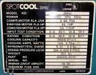 Used Denso Spot Cool Air Conditioner, Model 30HU. Approximate 3.25 Ton cooling capacity, rating condition D.B. 95 degrees F, W.B. 85 degrees F., design pressure 284.4/426.6 psi, air cooled. 3/60/220 ...