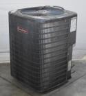 Used Goodman Model GSX130601BH Split System Air Conditioner. 13 SEER. 5 Ton capacity. 60,000 BTU. 77 dB. 1/60/208-230 Volt. 1/4HP fan motor. Compressor RLA25, R-410A, 94 ounce charge.