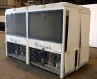 Used Multistack Airstack Air Cooled Packaged Chiller System 60 Total Tons, Consisting Of: (4) Model ASP15A chillers, each 15 tons. Temperature range approximate 40 to 50 degrees F. Each 3/60/460 volt...