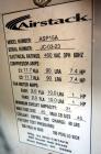 Used Multistack Airstack Air Cooled Packaged Chiller System 60 Total Tons, Consisting Of: (4) Model ASP15A chillers, each 15 tons. Temperature range approximate 40 to 50 degrees F. Each 3/60/460 volt...