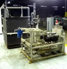 Used Advantage Engineering WPT Series Water Cooled Chiller, Model CC-60WPT-40SRX. Cooling capacity 60 tons. Temperature range 20-60 degrees F., maximum operating pressure 100 psi, heat transfer fluid...