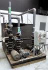 Used Advantage Engineering WPT Series Water Cooled Chiller, Model CC-60WPT-40SRX. Cooling capacity 60 tons. Temperature range 20-60 degrees F., maximum operating pressure 100 psi, heat transfer fluid...