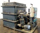 Used Berg Chilling Systems Air Cooled Chiller Package, 48.5 Ton Cooling, Capacity, Model ASR-60-2/1. Consists of: (2) Copelamatic model 6DY-3000TSE-3 semi-hermetic compressors, serial# CCE0112321, CC...