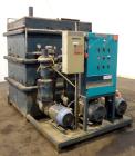 Used Berg Chilling Systems Air Cooled Chiller Package, 48.5 Ton Cooling, Capacity, Model ASR-60-2/1. Consists of: (2) Copelamatic model 6DY-3000TSE-3 semi-hermetic compressors, serial# CCE0112321, CC...