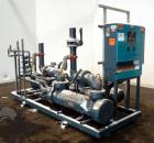 Used Berg Chilling Systems Air Cooled Chiller Package, 48.5 Ton Cooling, Capacity, Model ASR-60-2/1. Consists of: (2) Copelamatic model 6DY-3000TSE-3 semi-hermetic compressors, serial# CCE0112321, CC...
