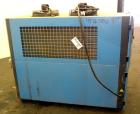 Used Shini Budzar SIC Series Air-Cooled Chiller, 10 Tons, Model BWA-AC-10-FCB-22-0-000. Flow rate 24 gallons per minute, temperature range 45 to 70 degrees F, 150-450 psi, 16 pound charge or R-407C r...