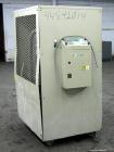 Used Conair MicroKool Chiller, Model MPA-7.5, Approximately 6.9 tons. Air cooled. Temperature range 20 to 65 degrees F. Includes PC-1 Microprocessor control panel. Mounted on casters.