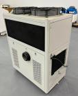 Used HailingKe Air Cooled Water Chiller, Model HL-03BS. Temperature range approximate 5 to 35 degrees C., 3 HP, 3 phase, 50 cycle, 380 volts. Serial# 19294601, built 04/26/2019.