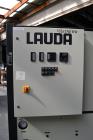 Used Lauda 56kW Secondary Circle Unit Cooler, Type SUK400WII. Temperature range -50 to 200 degrees C. (-58 to 392 F.). 3/50/400 volt. Mounted on casters. Built 2002.