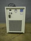 Used Neslab Air Cooled Refrigerated Chiller, Model CFT-33.  Approximately 0.27 ton, R134A refrigerant, 40 degree F minimum temperature, 115 volt, serial #796080006.