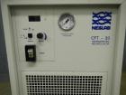 Used Neslab Air Cooled Refrigerated Chiller, Model CFT-33.  Approximately 0.27 ton, R134A refrigerant, 40 degree F minimum temperature, 115 volt, serial #796080006.