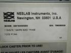 Used Neslab Air Cooled Refrigerated Chiller, Model CFT-33.  Approximately 0.27 ton, R134A refrigerant, 40 degree F minimum temperature, 115 volt, serial #796080006.