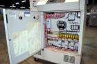 Used AEC Model PSA-7.5 Air Cooled Portable Chiller. Cooling capacity 6.6 tons. Temperature range 30-65 degrees F. 11-1/2 Pound charge of R-22 refrigerant. Has a 20 gallon polyethylene reservior. Has ...