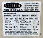 Used Sterlco Portable Air Cooled Packaged Chiller