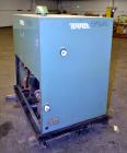 Used Temptek Air Cooled Chiller, Model A-10. Approximately 10 tons. Temperature range 20-60 degrees F. 3/60/460 volt.  Maximum operating pressure 100 psi, media water/glycol. Includes a digital contr...