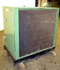 Used Temptek Air Cooled Chiller, Model A-10. Approximately 10 tons. Temperature range 20-60 degrees F. 3/60/460 volt.  Maximum operating pressure 100 psi, media water/glycol. Includes a digital contr...