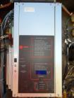 Used Trane IntelliPak Air-Cooled Chiller, 50 Tons, Model #CGAEC504ABA1WHR. R-22 Coolant. Design pressure 450 psi. 40 to 50 Degrees F without ice machine. (4) Compressor motors, (6) condenser fan moto...