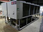 Used Trane 100 Nominal Ton Air Cooled Screw Chiller. Trane model RTAA1004YH01A3DOF. Designed for 460/3/60 volt operation. Year 1997.