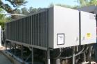 Used 100 ton Trane model RTAA100AYL01A3DOBGHK air cooled screw chiller. Designed for 200/3/60 volt operation. 22,127 run hours on Circuit A; 29,715 run hours on Circuit B. Includes existing charge on...