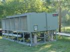 Used 125 Nominal ton Trane chiller, model RTAA125RTAA125AA125AYN01A0300BN. Air cooled screw chiller designed for 200/3/60 volt operation. Includes existing charge only of refrigerant. Also includes a...