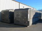Unused-York 418 ton, model YCAS0418EB46YGADBT screw compressor, 430/3/60 volts. R-407C refrigerant, high efficiency, Black Fin condenser coils, louvered enclosure panels and many more options.