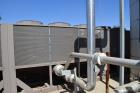 Used York Air Cooled Screw Liquid Chiller, 267 Tons, Model YCIV0267EA46VABBXT. R-134a Refrigerant, outdoor use, maximum pressure high side 350 psi, low side 235 psi. Serial# 2GXM012346, built 2011.