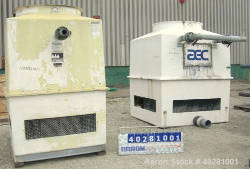 Used AEC Chiller System Consisting Of: (4) AEC central heat pump chillers, each 19 ton cooling capacity, model S190Q. (1) Approximately 25 HP Copeland compressor, chilled water 46 gallons per minute,...