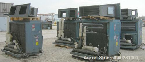 Used AEC Chiller System Consisting Of: (4) AEC central heat pump chillers, each 19 ton cooling capacity, model S190Q. (1) Approximately 25 HP Copeland compressor, chilled water 46 gallons per minute,...