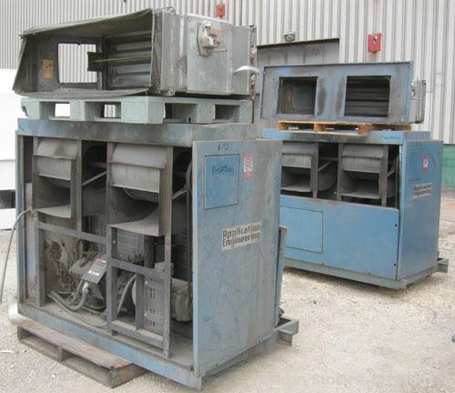 Used AEC Chiller System Consisting Of: (4) AEC central heat pump chillers, each 19 ton cooling capacity, model S190Q. (1) Approximately 25 HP Copeland compressor, chilled water 46 gallons per minute,...