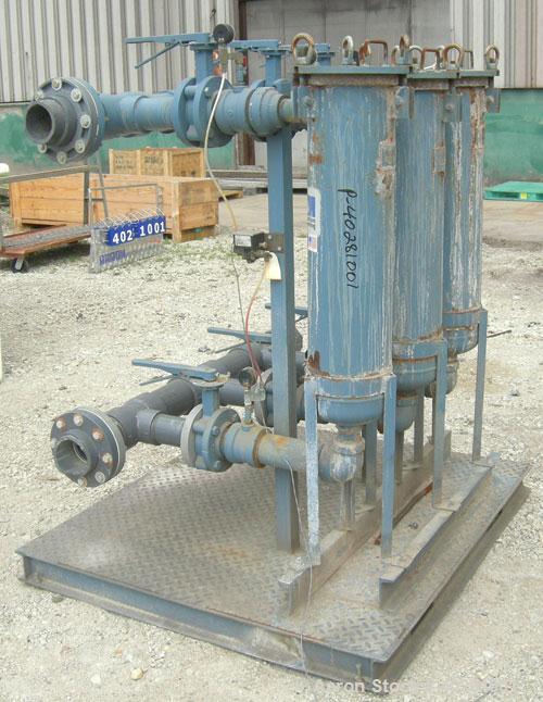 Used AEC Chiller System Consisting Of: (4) AEC central heat pump chillers, each 19 ton cooling capacity, model S190Q. (1) Approximately 25 HP Copeland compressor, chilled water 46 gallons per minute,...