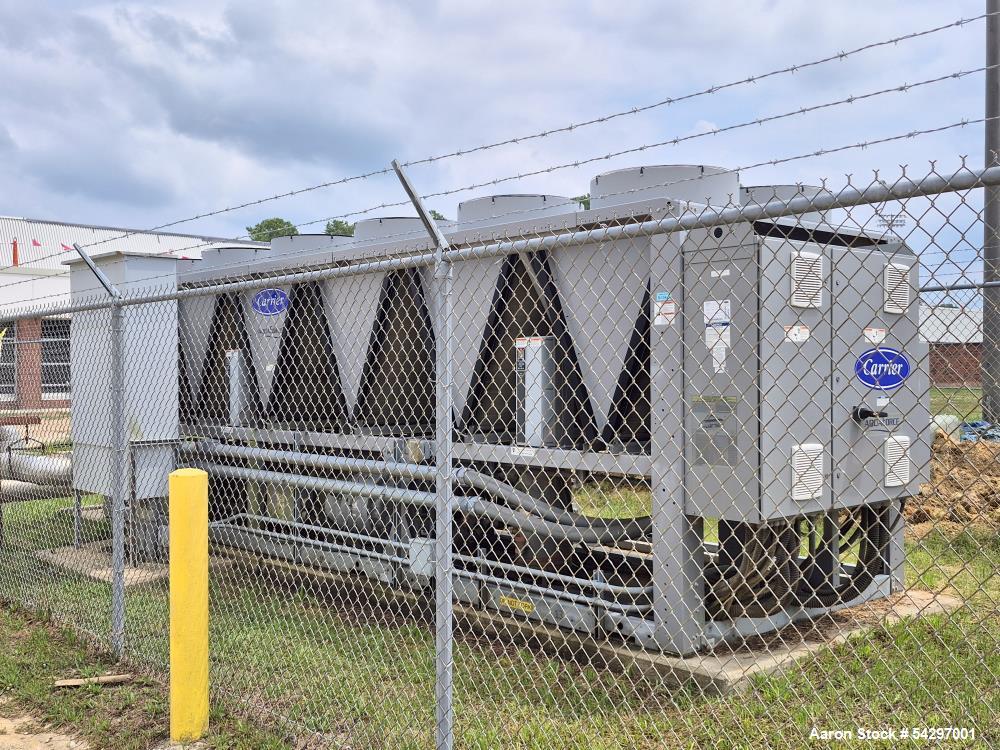 Used Carrier AquaForce Variable Speed Air-Cooled Screw Chiller – Model 30XVB2506S5005D-0 (253.5 Tons, 2020)