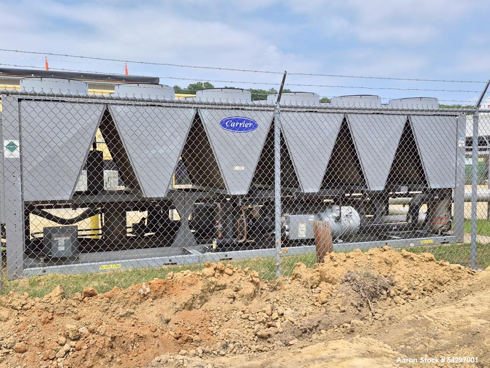 Used Carrier AquaForce Variable Speed Air-Cooled Screw Chiller – Model 30XVB2506S5005D-0 (253.5 Tons, 2020)