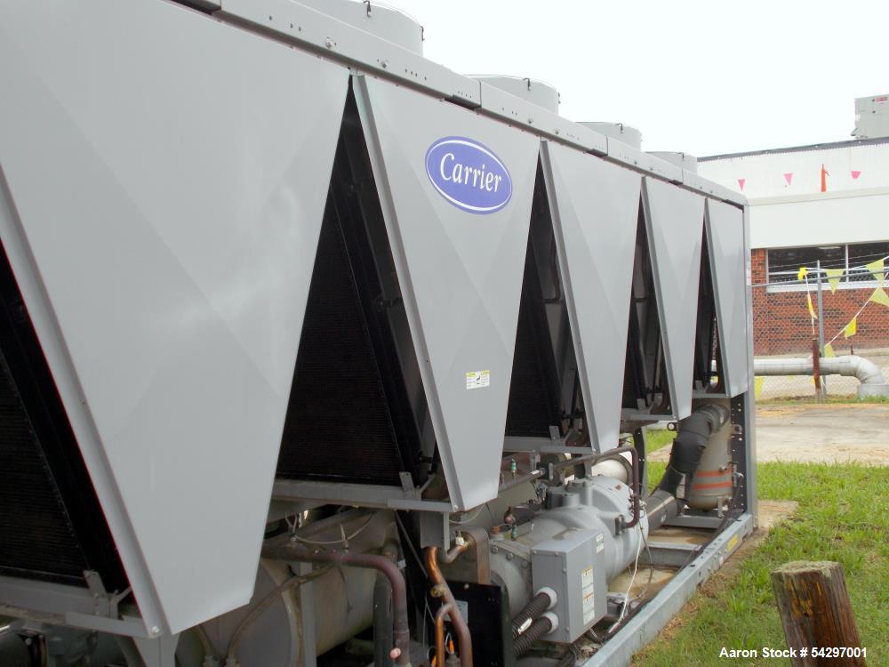Used Carrier AquaForce Variable Speed Air-Cooled Screw Chiller – Model 30XVB2506S5005D-0 (253.5 Tons, 2020)