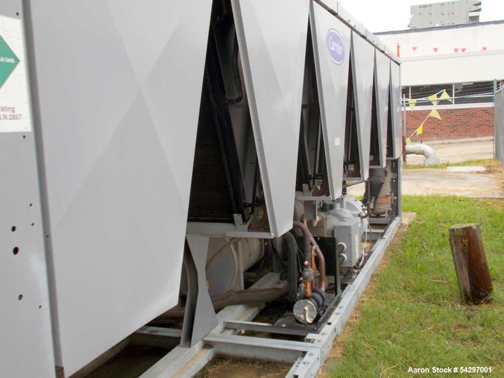 Used Carrier AquaForce Variable Speed Air-Cooled Screw Chiller – Model 30XVB2506S5005D-0 (253.5 Tons, 2020)