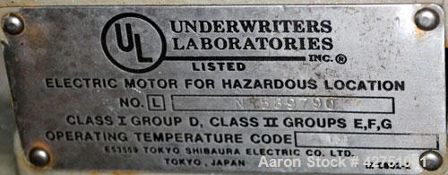 Used Union Kol-Flo Chiller, Model KXP-40. Approximate 40 tons. Driven by a 40 hp, 3/60/460 volt XP motor. R-134 Refrigerant. Compressor is manufactured by Carrier. It is a model number 5H60-170.