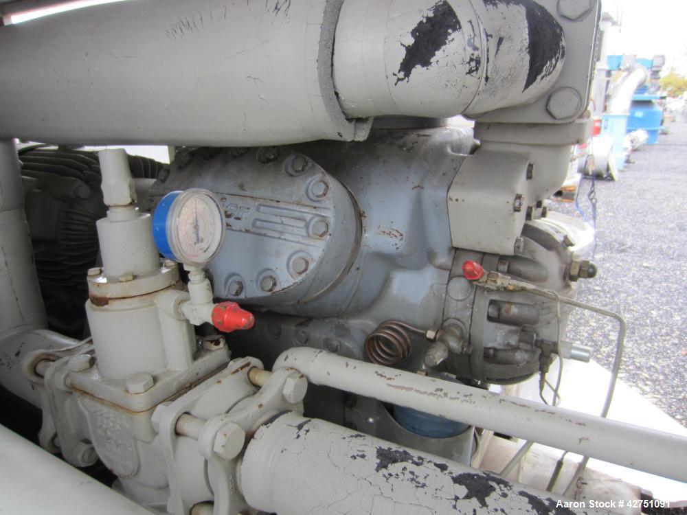 Used Union Kol-Flo Chiller, Model KXP-40. Approximate 40 tons. Driven by a 40 hp, 3/60/460 volt XP motor. R-134 Refrigerant. Compressor is manufactured by Carrier. It is a model number 5H60-170.