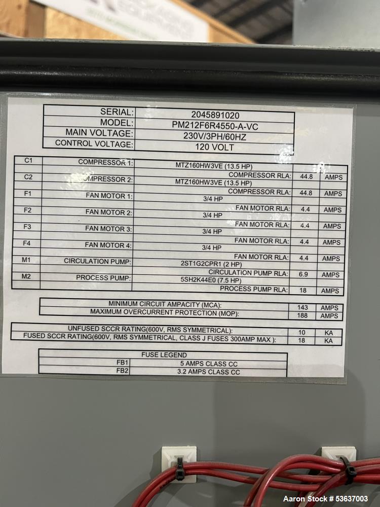 Used Pro Refrigeration Glycol Chiller – 20 Ton Capacity, Built 2020