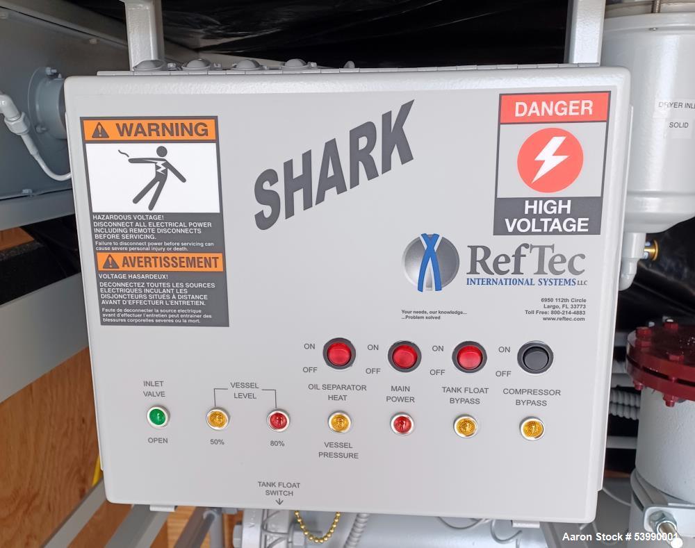 Used RefTec Shark R134a Recovery & Recycling System – AHRI 700 Standard, Single-Pass Reclaim