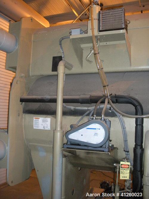 Used Trane Chiller, 700 Ton, Model ABSD700. Single stage steam fired absorption type. Max inlet 14 psig, 460V, 60 Hz, 3 Ph, .071 coefficiant.  Water flow rate 1766 gpm, pressure drop 22.3 ft wtr, con...