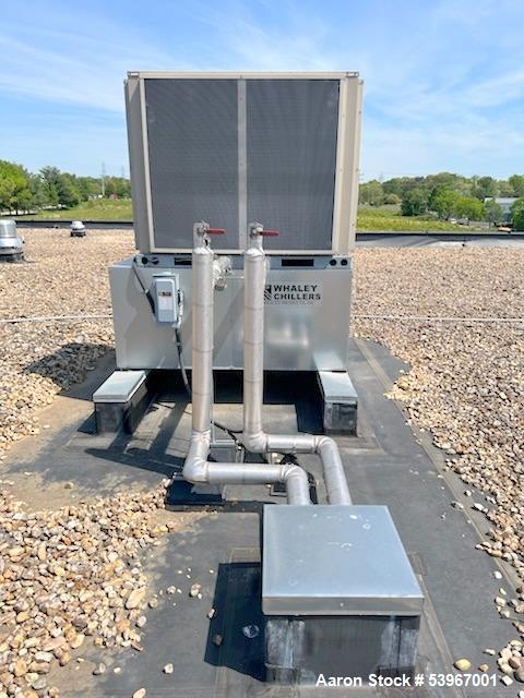 Used Whaley ELS120S4ST1G Dual-Circuit 10-Ton Air-Cooled Chiller – 2019, 460V, 1/3 HP Fans