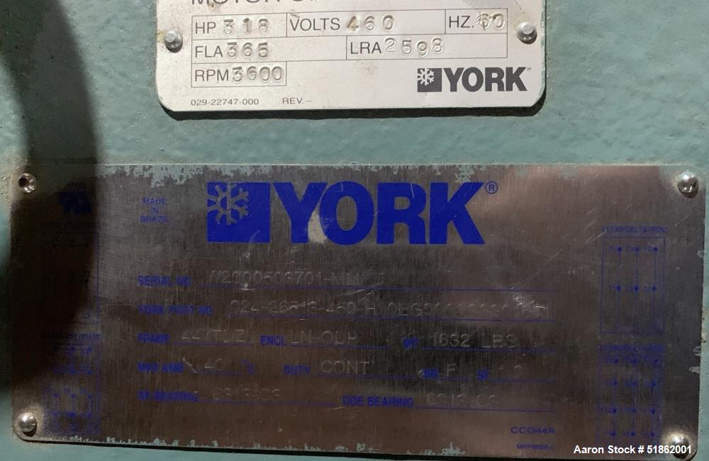 Used- York MaxE YK Centrifugal Chiller