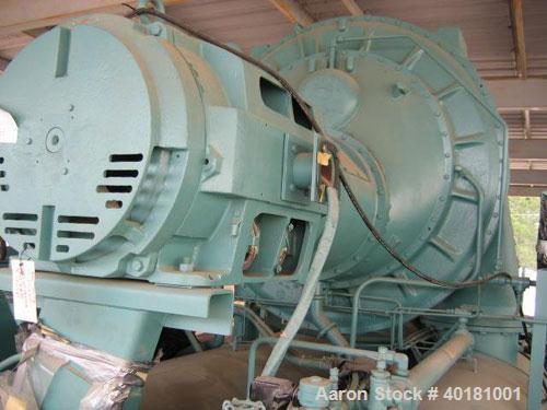 Unused-Unused: York 700 ton chiller, model YT-L6-F1-IM-E-S, size 3-Y-48, type MNT-2-BCB, R-11. 460 volt, 3 phase, 60 hz and 550 hp motor is 2300 volts.
