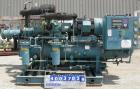 Used: Frick Ethylene Glycol Rotary Screw Chiller. (LOW TEMP) . Model RWB II 76E, approximately 45 ton at -15 degrees F. R134...