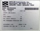 Used Neslab Refrigerated Recirculating Chiller, Model HX-300, Approximate 2 Ton (7.5kW) Cooling Capacity. Approximate 9 gallons per minute at 50 psi. Pressures low side: 150 psi, high side: 400 psi. ...
