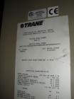 Used Trane Chiller, 700 Ton, Model ABSD700. Single stage steam fired absorption type. Max inlet 14 psig, 460V, 60 Hz, 3 Ph, .071 coefficiant.  Water flow rate 1766 gpm, pressure drop 22.3 ft wtr, con...